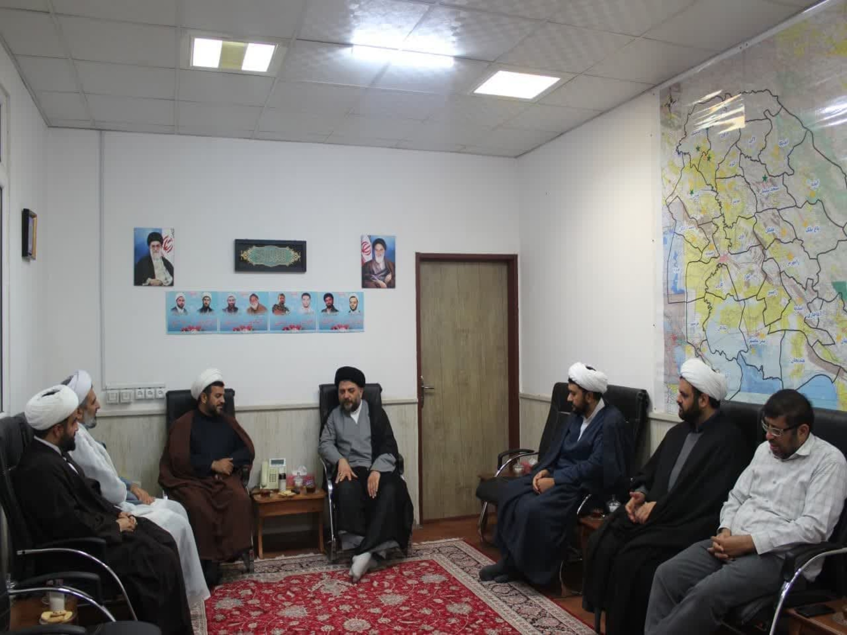 جلسه پیگیری روند ساخت خوابگاه متاهلی